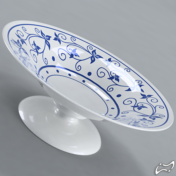 maya ceramic plate - Ceramic plate by twoel